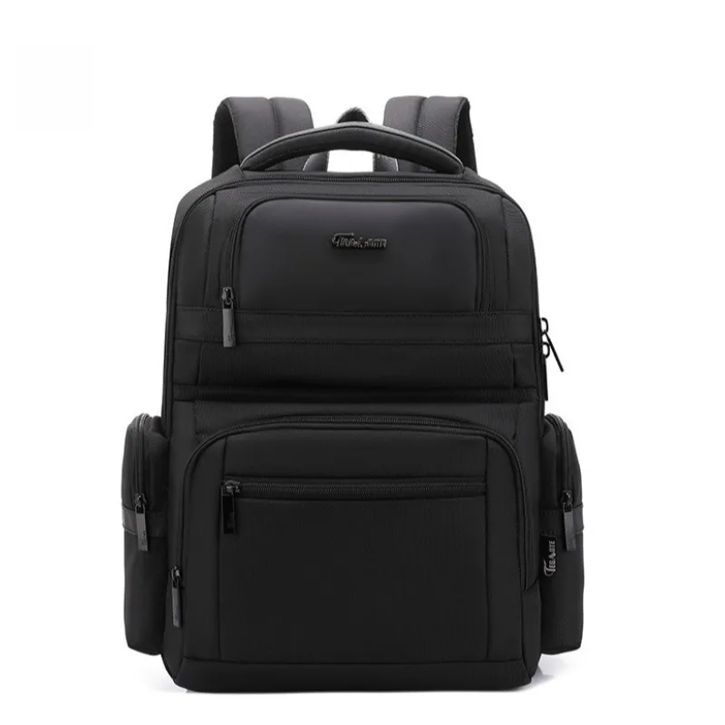 Mochila urbana para hombre, Mochila de viaje de negocios, bolsas negras Ryanair para hombre, Mochila para ordenador portátil, carga USB Impermeable