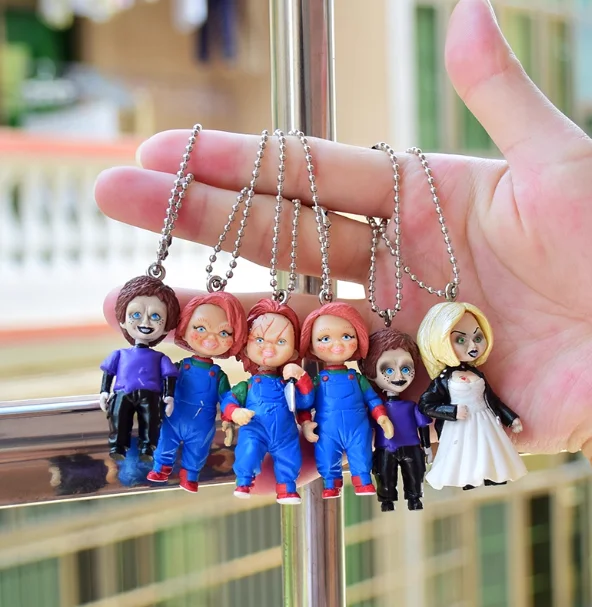 

Anime Figure Ghost Doll Pvc Action Figures Dolls Keychain Desktop Decoration Model Pendants Perfect Halloween Surprise Gift