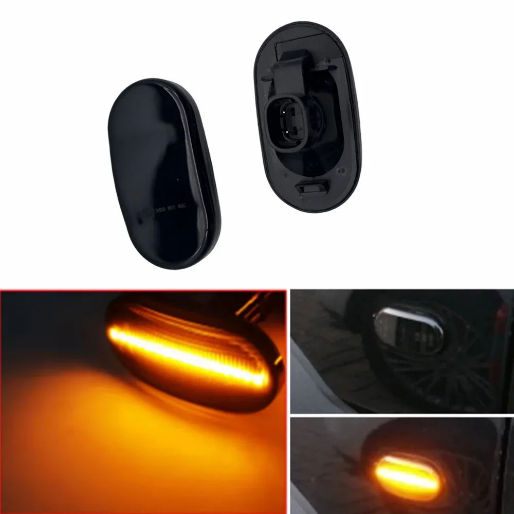 For Suzuki Jimny JB64W Sierra JB74W JB23W Lapin Carry Truck NEW 2PCS Car Dynamic LED Turn Signal Light Super Bright Side Lamp