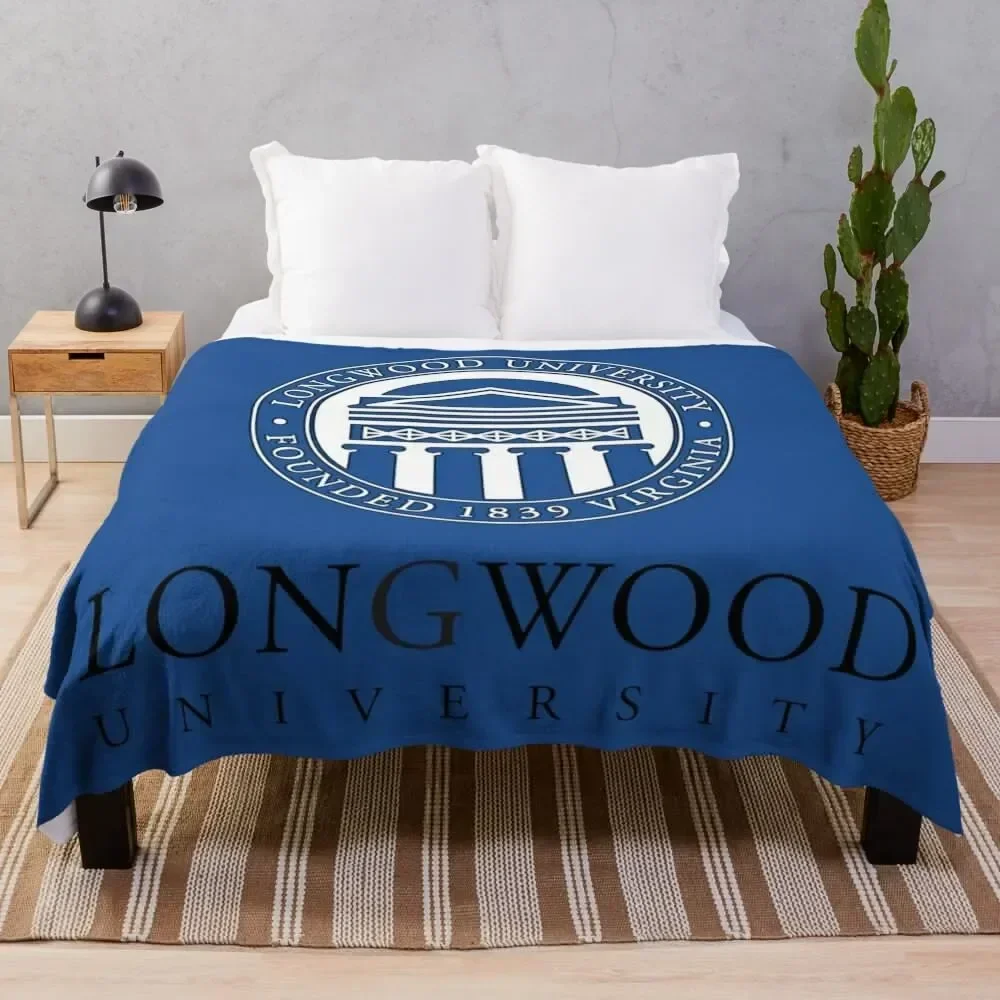 Longwood University Throw Blanket Stuffeds Soft Big Beautifuls Quilt Blankets