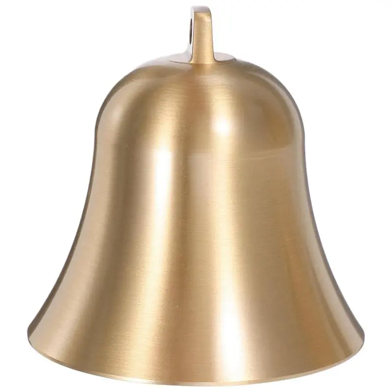 AAAN-Decorative Brass Bell, Vintage Hanging Door Bell For Home Entryway, Gate And Front Door, Retro Metal Bell
