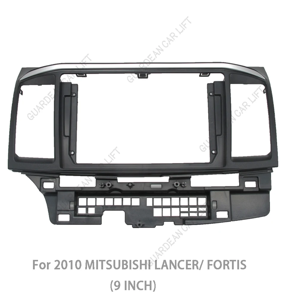 MITSUBISHI Lancer FORTIS 2010 차량용 라디오 파시아 GPS MP5 용, 안드로이드 스테레오 플레이어, 2 Din 헤드 유닛 패널 대시 프레임 설치