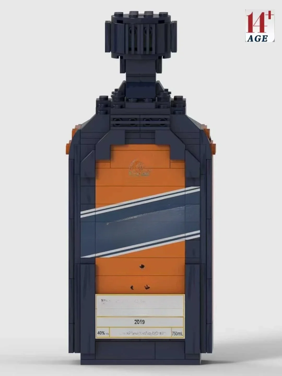 مجموعة MOC 2025 الجديدة: مجموعات مكعبات بناء إبداعية لزجاجة الويسكي عالية الجودة متوفرة في المخزون #3