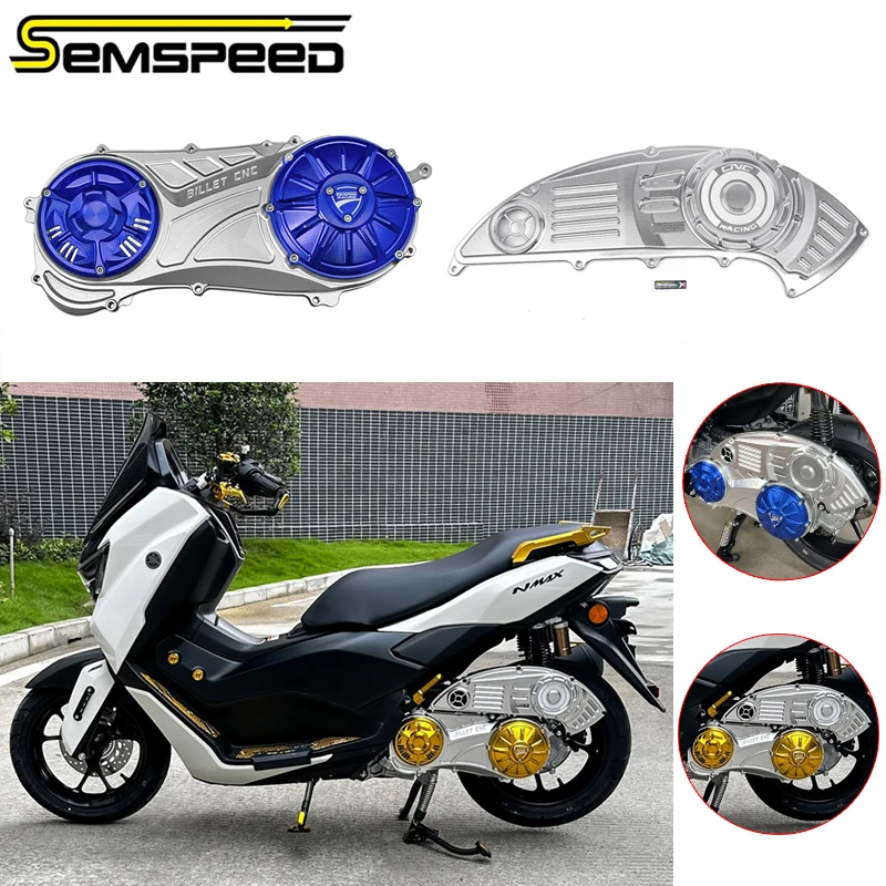 

For YAMAHA Aerox NVX GDR NMAX155 125 155 150 2021-2025 Alloy CNC Motorcycle Transmission-Case Cover‌ Air Filter Cover