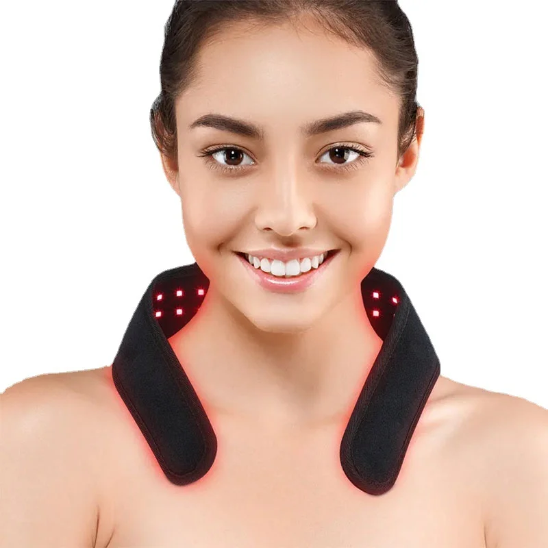 neck red light led light near infrared 660nm 850 nm therapy waist belt for home use joint pain relief