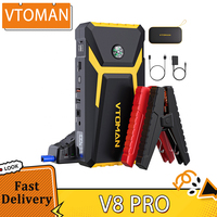 VTOMAN V8 PRO 3000A Car Jump Starter, 24 Months Standby Time, LCD Screen, for Up 8.5L Gas and 6.5L Diesel Engines
