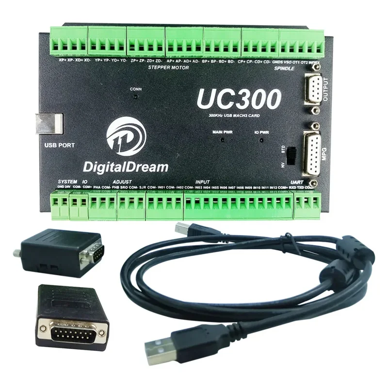 

NVUM upgrade USB Mach3 controller UC300 3/4/5/6 axis motion control board for CNC milling machine