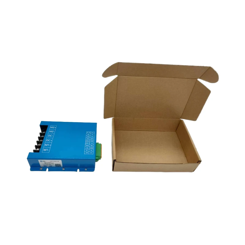 Dual channel motor controller controls brushless DC motor 24V/36V/48V1/2HP1HP0-5V control Can RS232