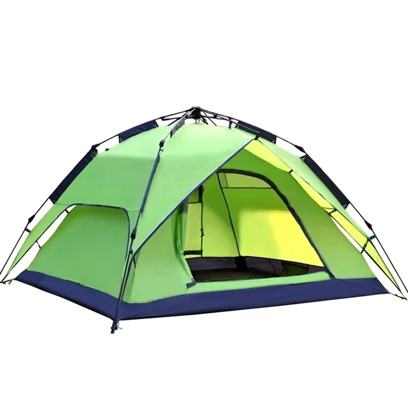 

Automatic Tent 3-4 Person Camping Easy Instant Setup Backpacking for Sun Shelter Travelling Hiking