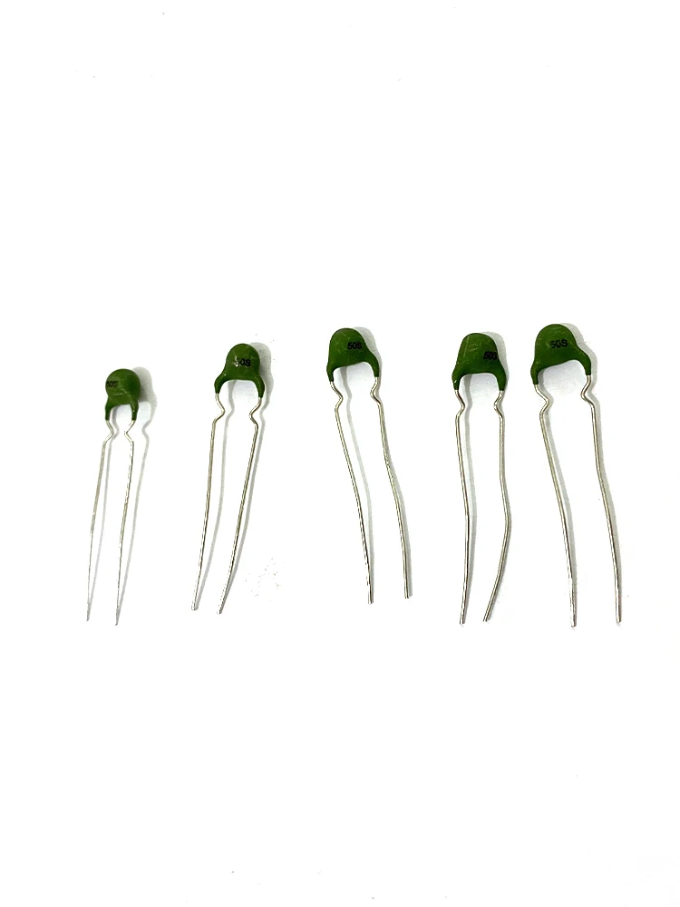 20Pcs PTC Thermistor 50S 100-300Ω 50 ℃ 600V สำหรับ Overcurrent ป้องกันบัลลาสต์อิเล็กทรอนิกส์ประหยัดพลังงานโคมไฟ