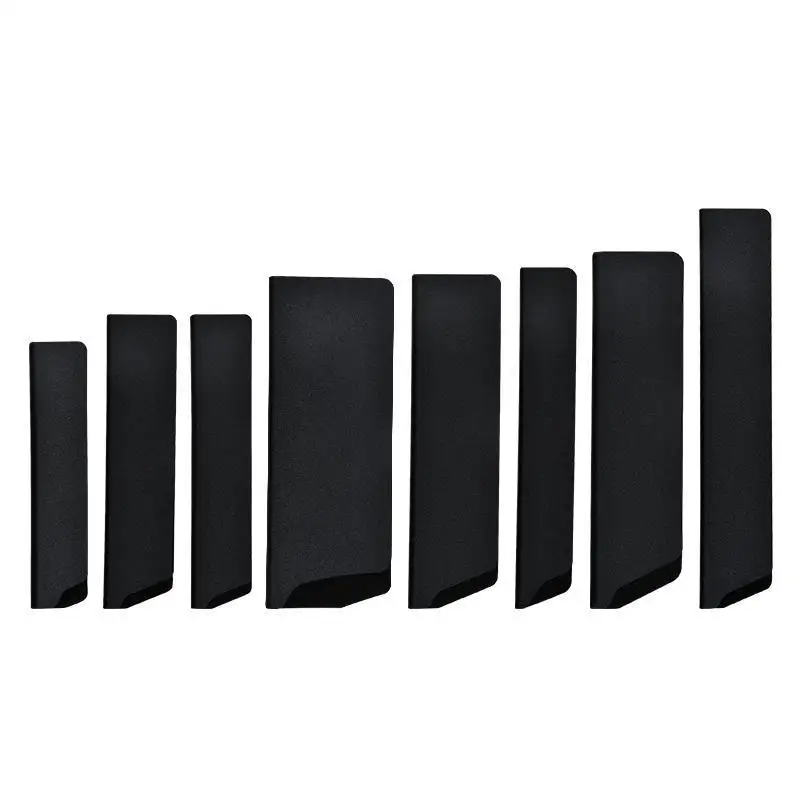 

Черный пластиковый чехол для ножа, чехол для кухонного ножа, защитный чехол для ножа для фруктов, универсальный чехол, кухонные аксессуары