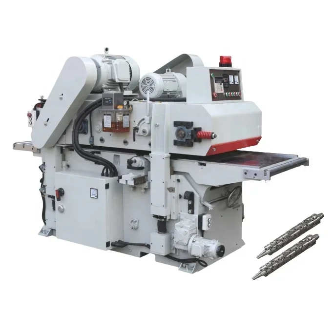 25 inch 450/650mm High Speed Double-Side Planer Wood Planing Machine Precision Woodworking Thicknesser Two Face Thickness Planer