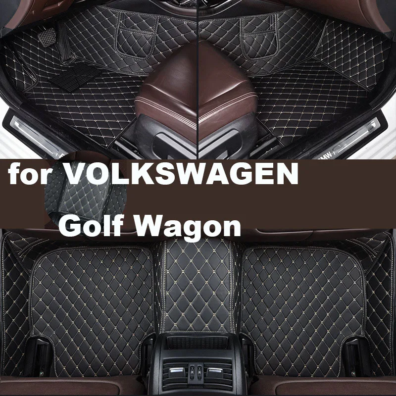 

Car Floor Mats for VOLKSWAGEN Golf Wagon 2012-2019 Accessories Customized Auto Carpets