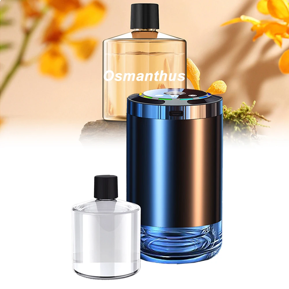 Car Air Purifier As Shown In The Figure Car Diffuser Multiple Scents Available Adjustable Digital Display Driving