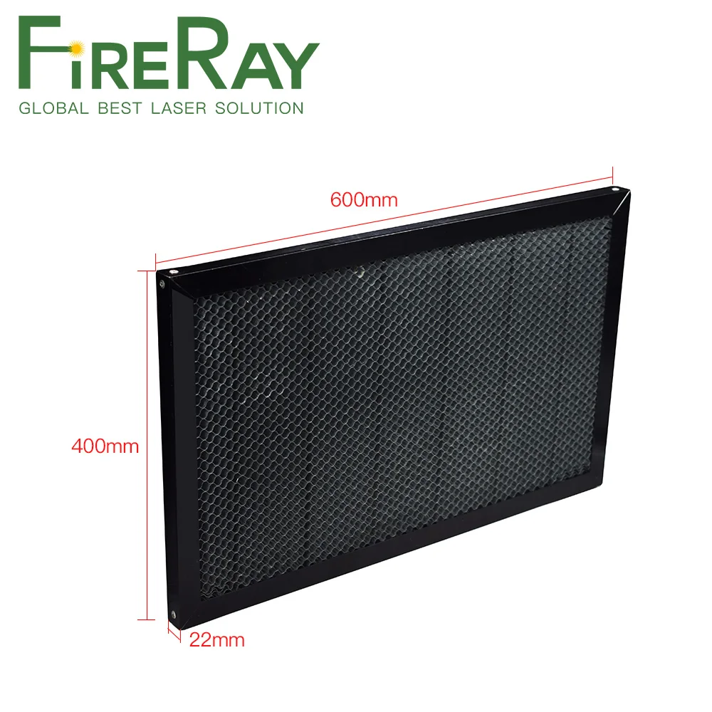 Рабочий стол FireRay Honeycomb 400x600 мм, лазерные детали платформы для лазерного гравера CO2, режущего станка