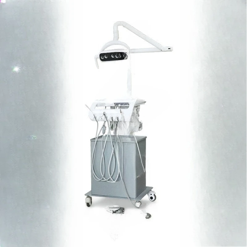 

Dental mobile trolley Oral portable turbine with its own air compressor Mobile table