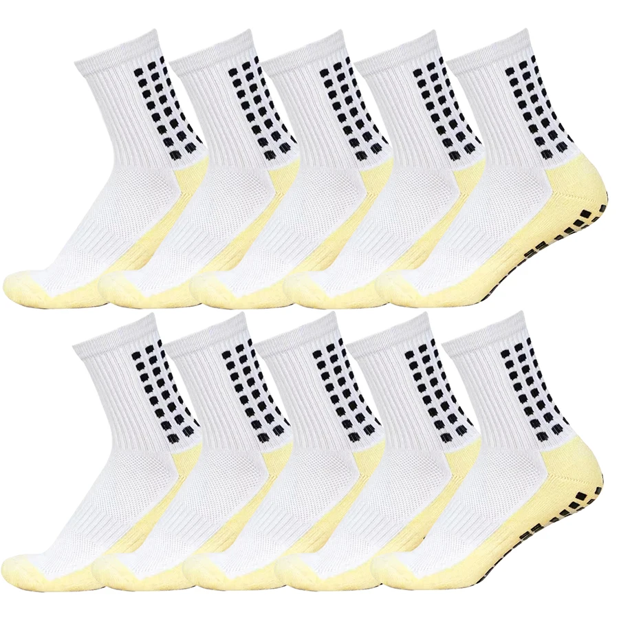 Men Women Athletic Non Slip Socks Shockproof Socks for Skateboard Football Rugby