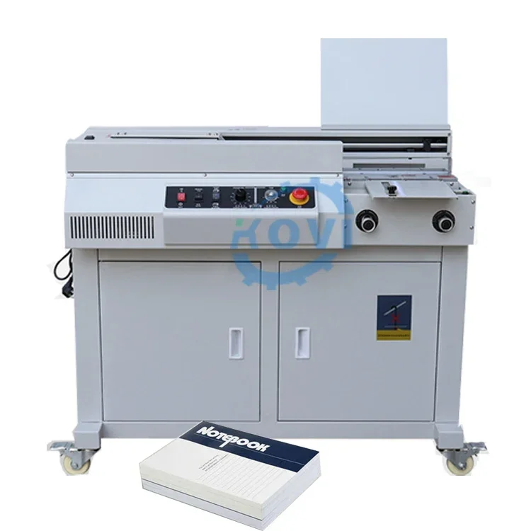 

high efficiency hot melt glue perfect binding machine t30 notebook binding machine price