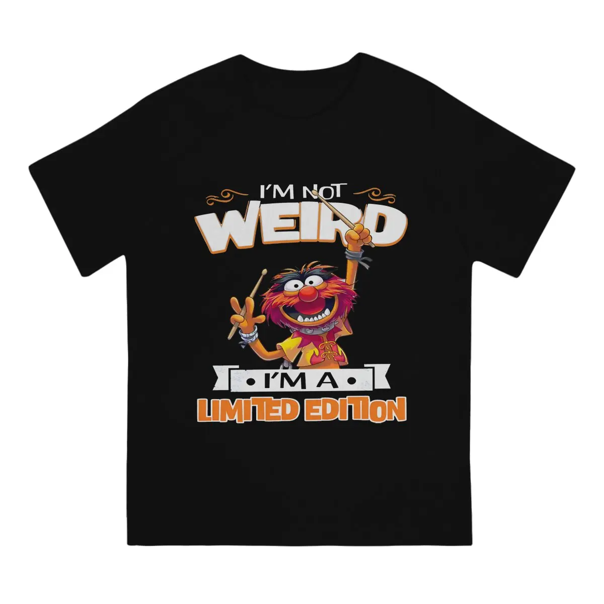 The Muppet Show Weird Tshirt Graphic Men Tops Vintage Alternative Summer Polyester Short Sleeve Harajuku T Shirt