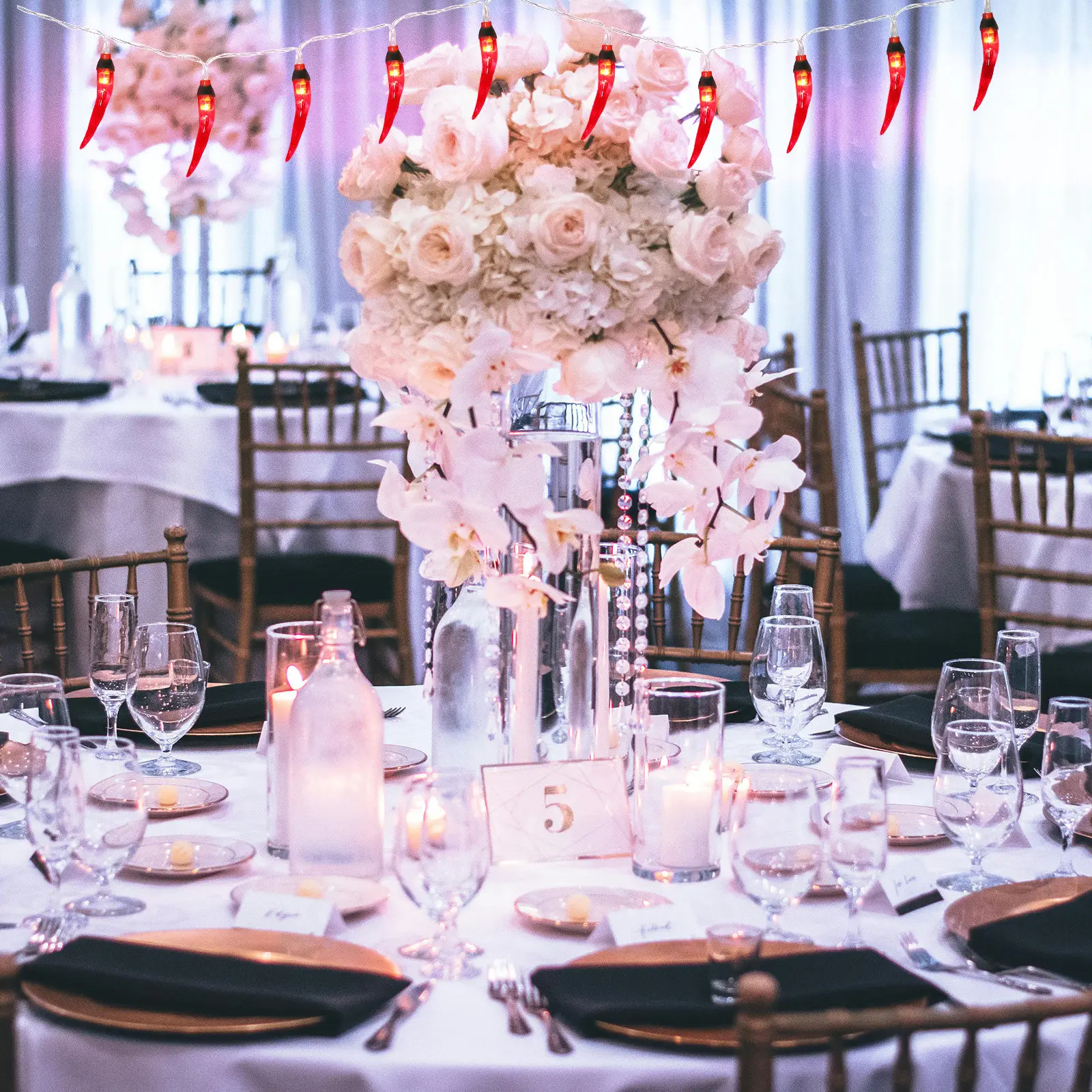 

Светодиодная гирлянда 1,5 метра, портативная, для кемпинга, фестивалей, улицы, патио, балкона, навесов для автофургонов, декора помещений, создания праздничной атмосферы