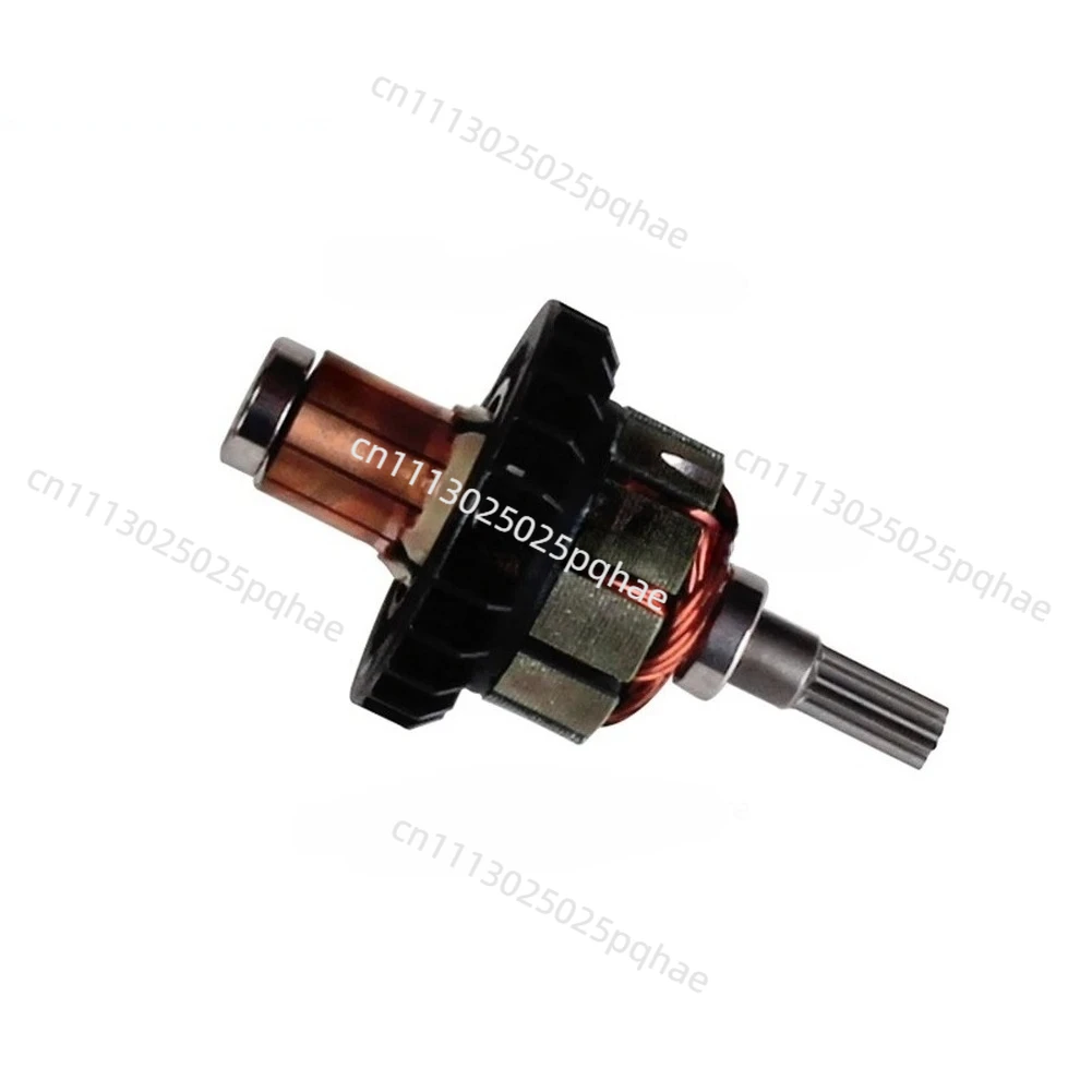 619377-8 Motor Rotor Armature, Replacement Engine Part for Makita 18V Cordless Drill Hammer Wrench
