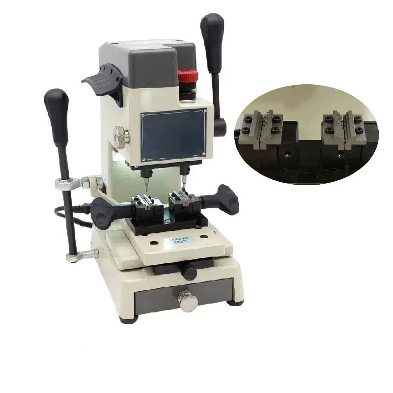 

forD38A Vertical Key Copy Machine Key Copying Machine Multi-function Fixture Punching And Milling Slot Keys Locksmith Tools 220V