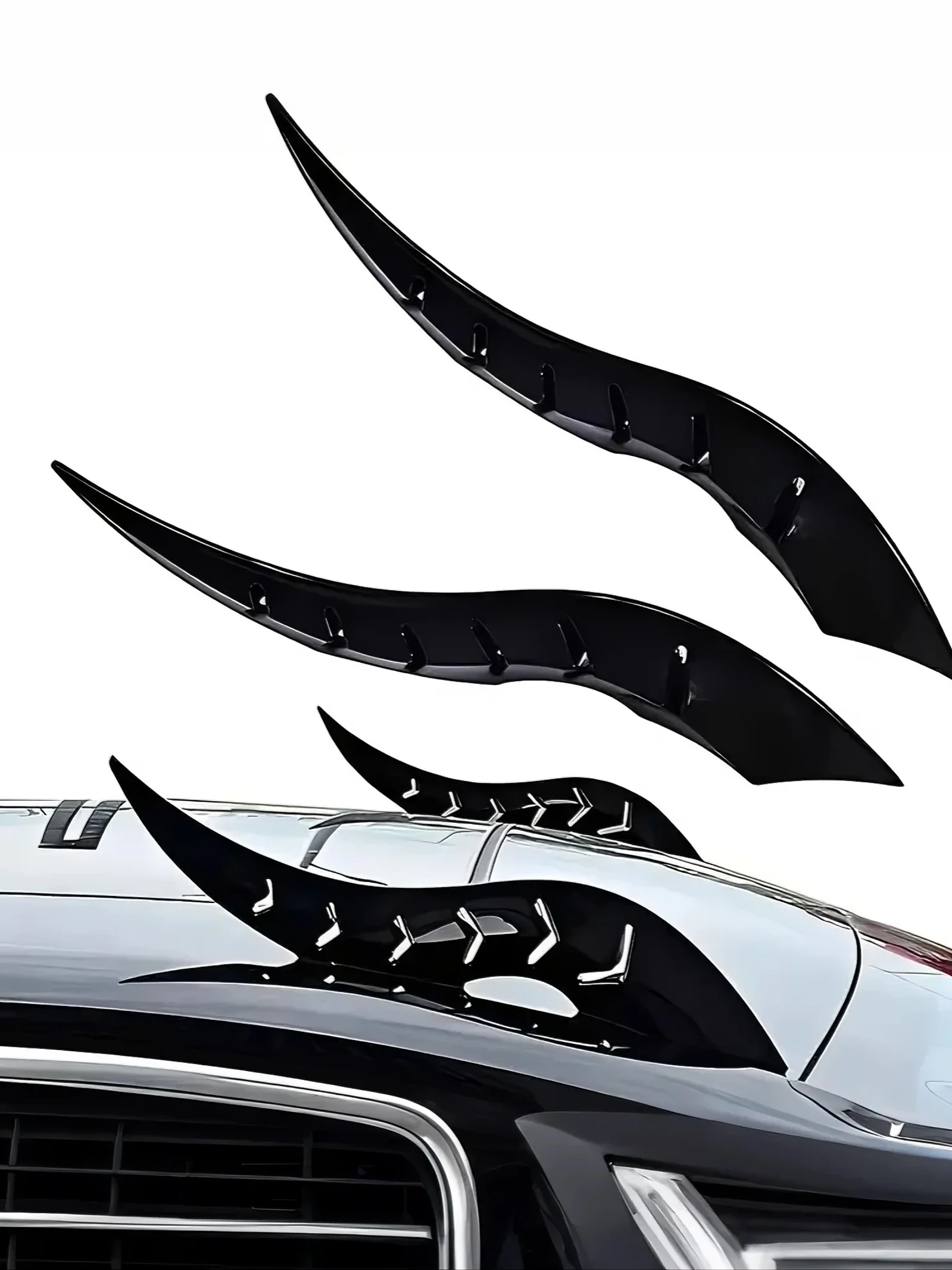 

1 Pair Dragon Horn Modified Demon Car Horn Accessories – With multi-functional design and unique material advantages.