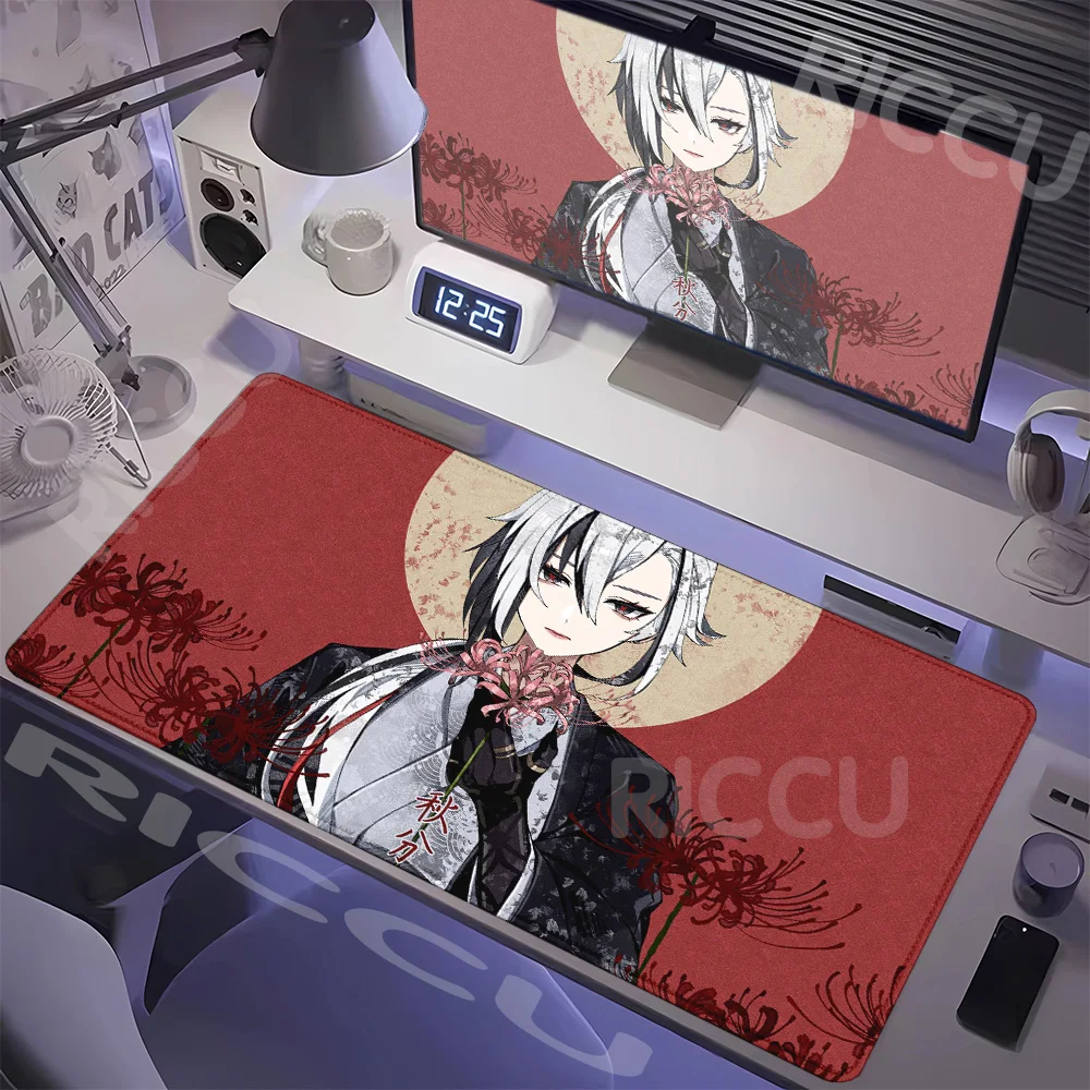 

PC peripherals Anime Game XXL Large Genshin Impact rubber Mouse Pad Non-slip Keyboard Desk Mat Mouse pad Office desk cushion