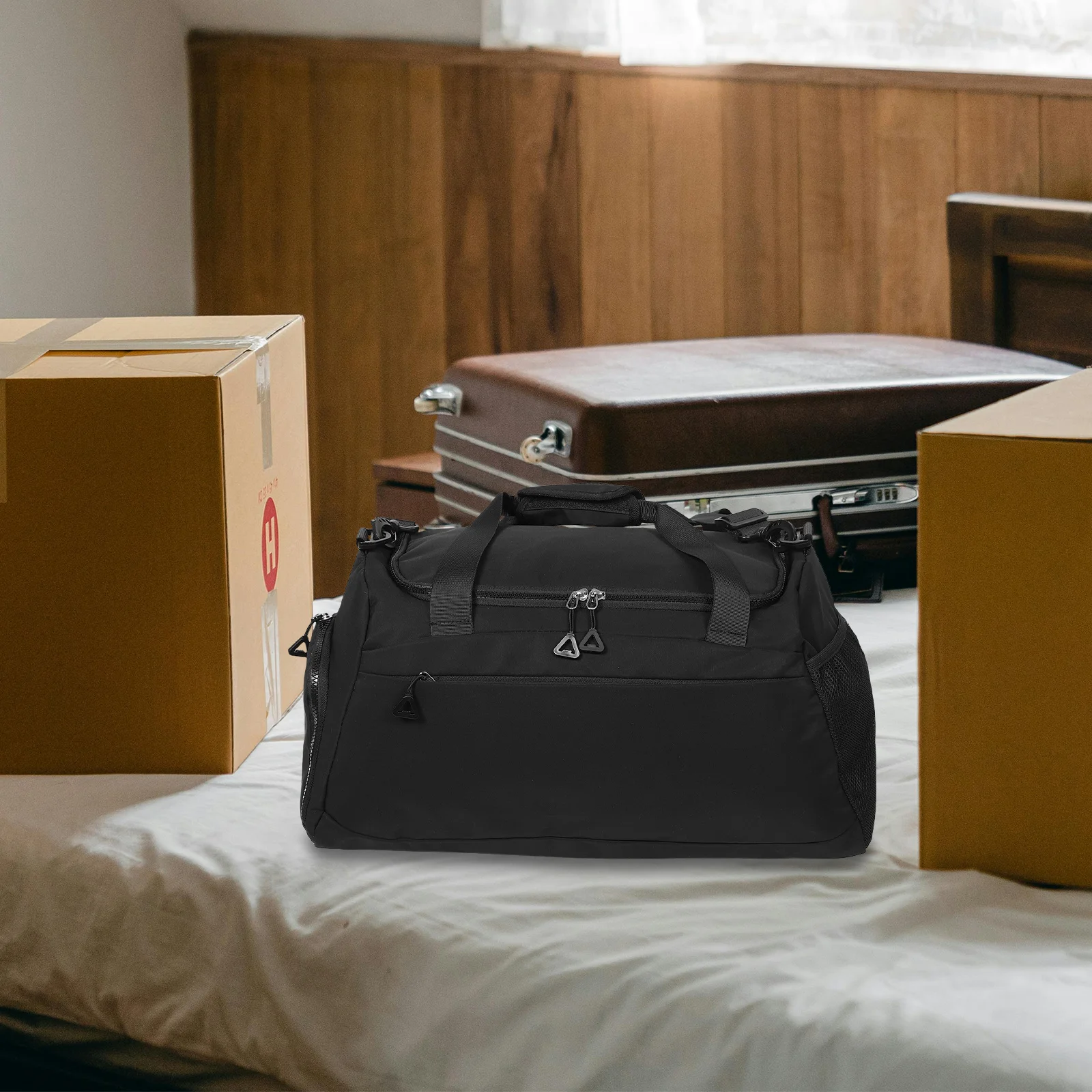 Wytrzymała, wielofunkcyjna torba podróżna typu duffle na siłownię i krótkie wycieczki, duża pojemność, wodoodporna torba sportowa, torba fitness.