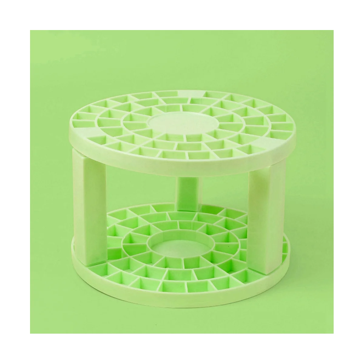 ที่ใส่พู่กันและอุปกรณ์จัดระเบียบรูกลมสีงานฝีมือและที่ใส่แปรงที่ใส่ปากกามาร์กเกอร์