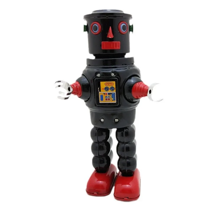 MS640 Robbie Robot meccanico 80 Collezione retrò post-ferro Giocattoli Regali creativi Giocattoli di ferro