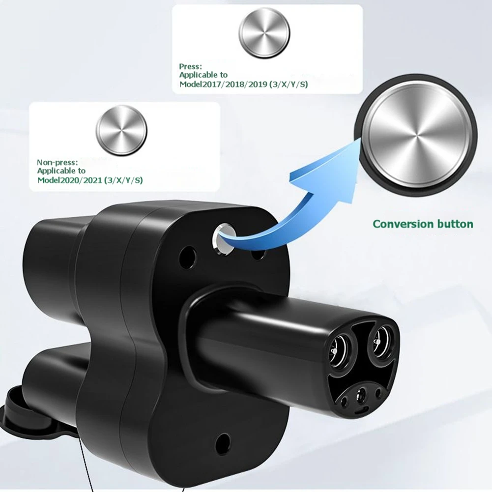 

For CCS2 To Tesla EV Adapter 250A AC+ DC Charging Connector Adaptor Fast Charging EV Connect Adapter