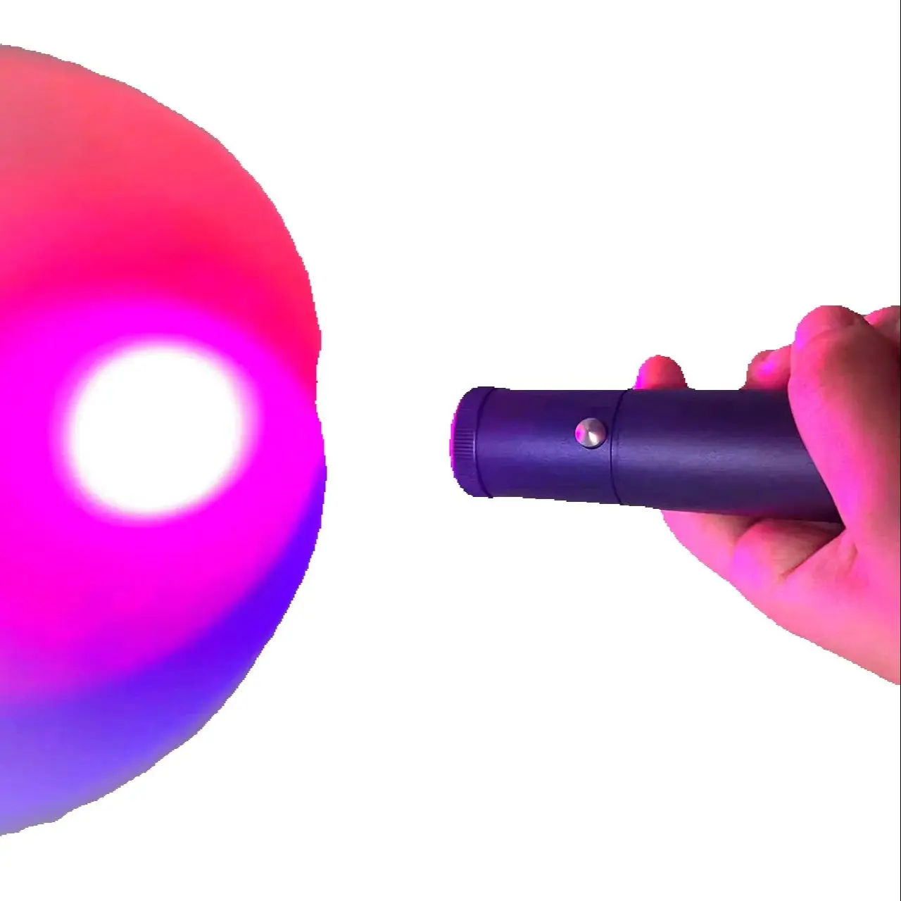 Portable Red Blue LED Physiotherapy Flashlight, Light Therapy Devices for Neck Shoulder and Body Muscle Pain
