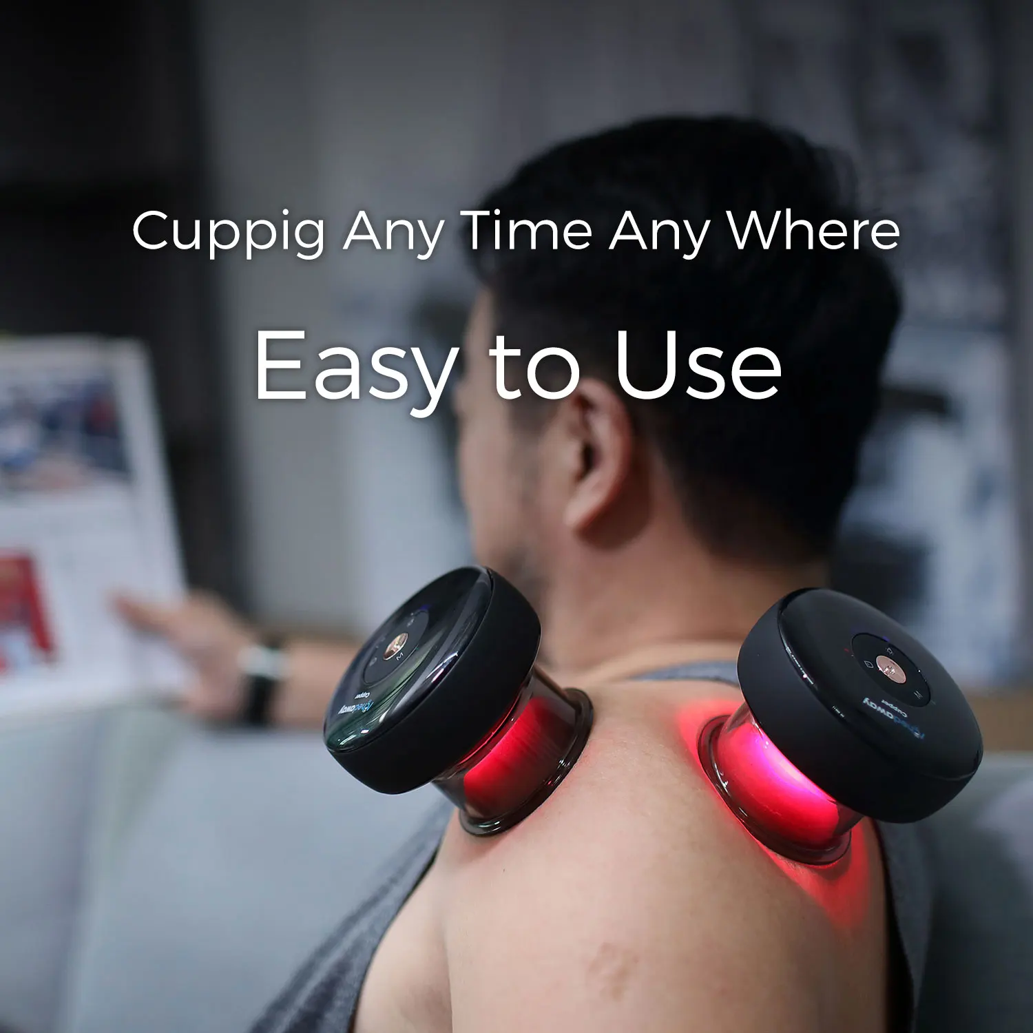 Automatyczny Elektroniczny Zestaw do Terapii Bańkami Gua Sha / Bańki do Bańkowania dla Kobiet i Mężczyzn Hajima Body Fire Cupping Tens Tool 12 24 32