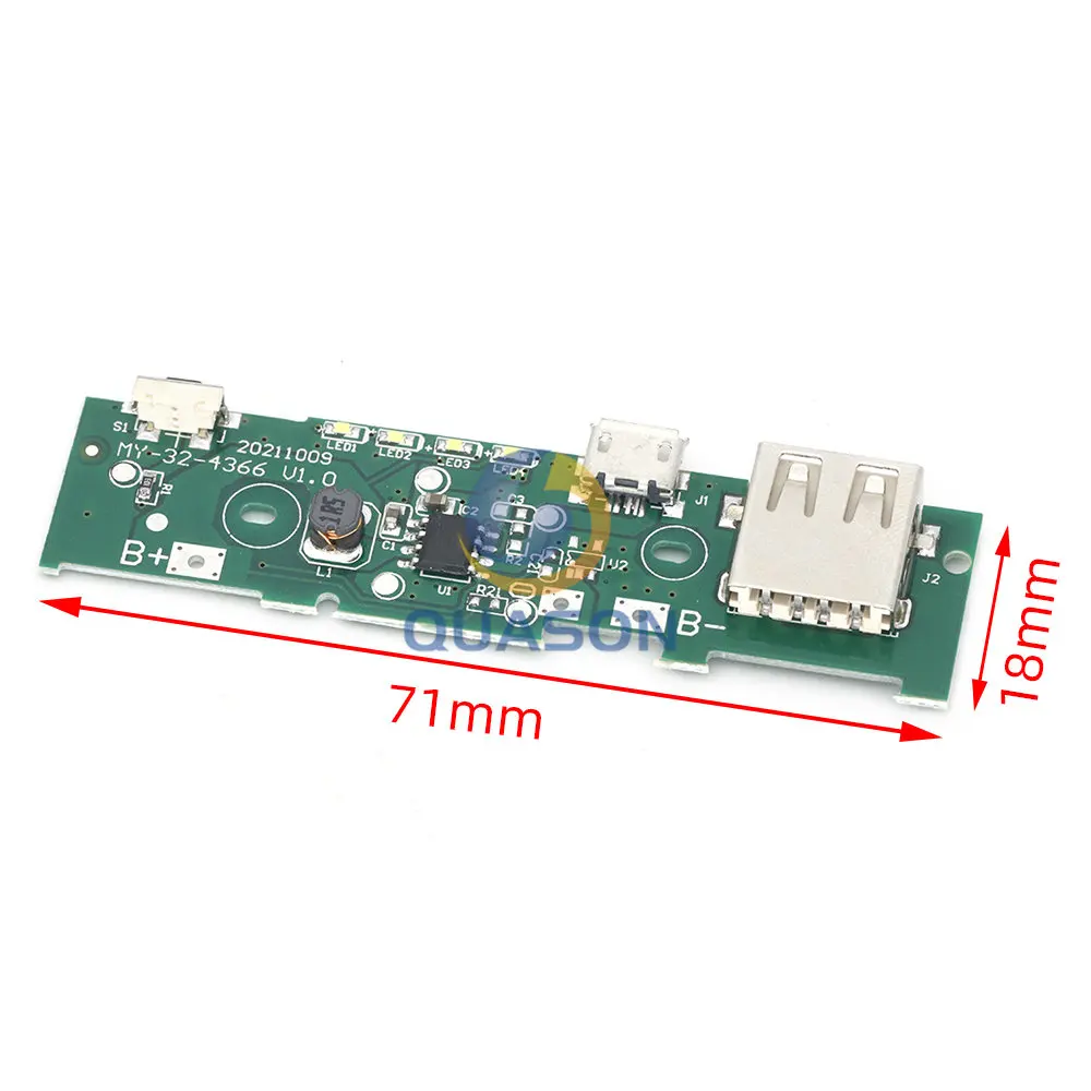 5V 1A Power Bank Charger Module Charging Circuit Board Step Up Boost Power Module For Xiaomi Mobile Power Bank DIY