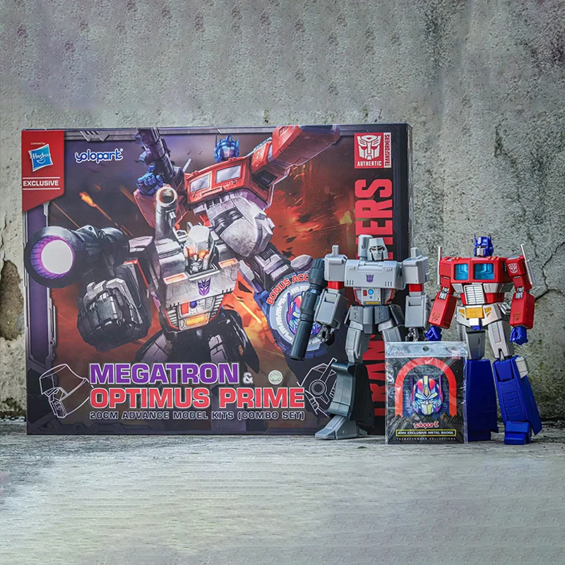 Nieuwe Hasbro Transformatoren Voorgemonteerde Actiefiguur Megatron & Optimus Prime Combinatie Set Actiefiguur