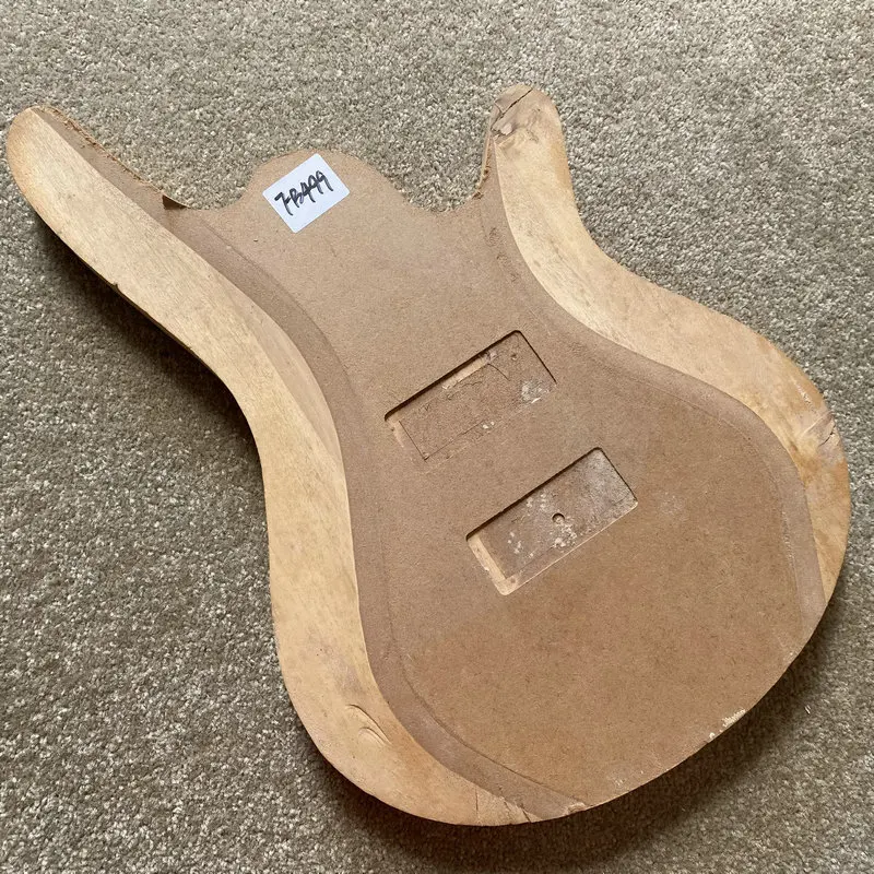 FB499 Sample Order Custom Electric Bass Body in Solid Basswood Unfinished Version for DIY Replace Right Hand Jazz Bass