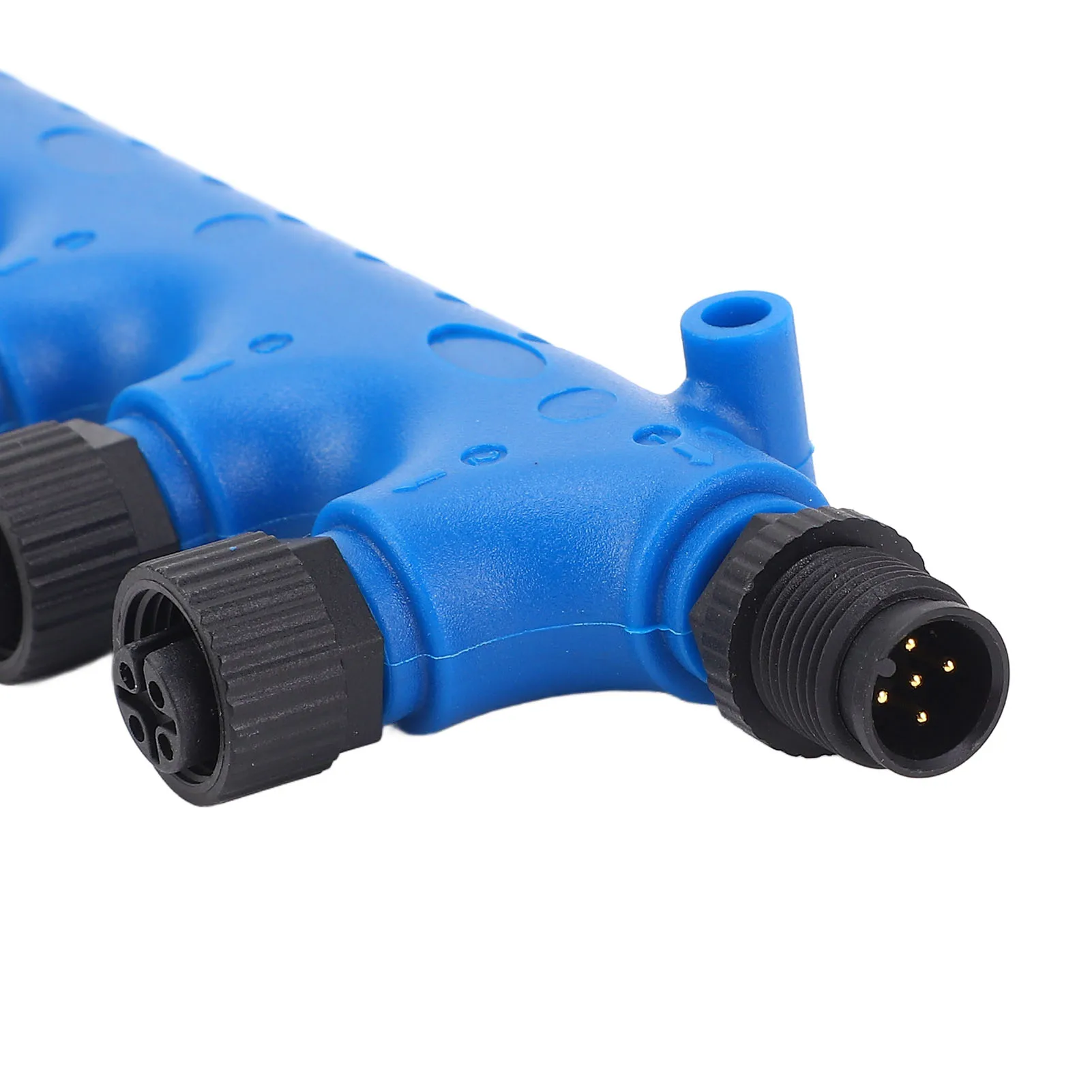 ヨットアクセサリー NMEA2000 ABS Tコネクタ DC 60V 4A 6ポート M12-5ピン ローランス シムラッド B&G ナビコ ガーミン ネットワーク対応