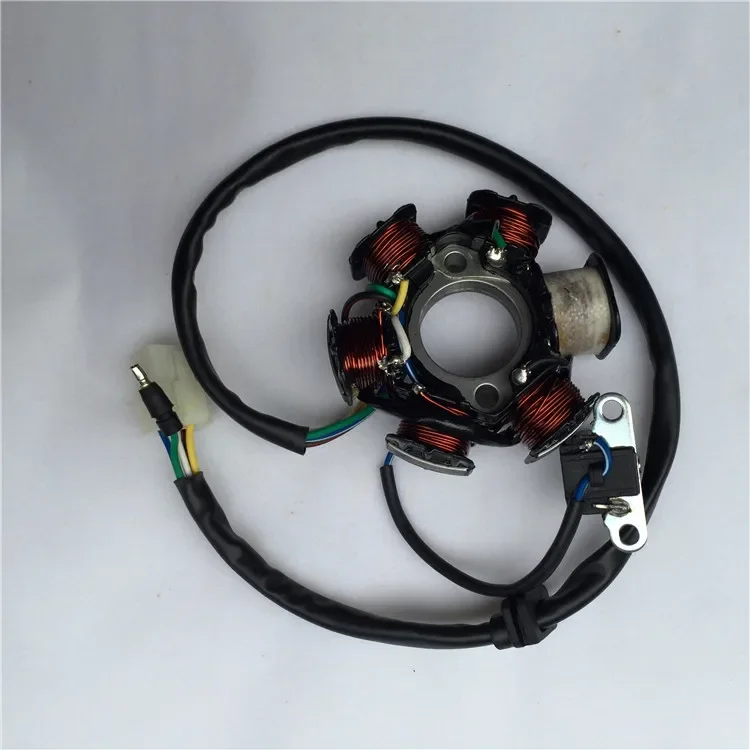 STARPAD para bobina de motocicleta Dayang DY100 110 Thai para Honda 110C100-6 bobina magneto de onda completa de seis polos