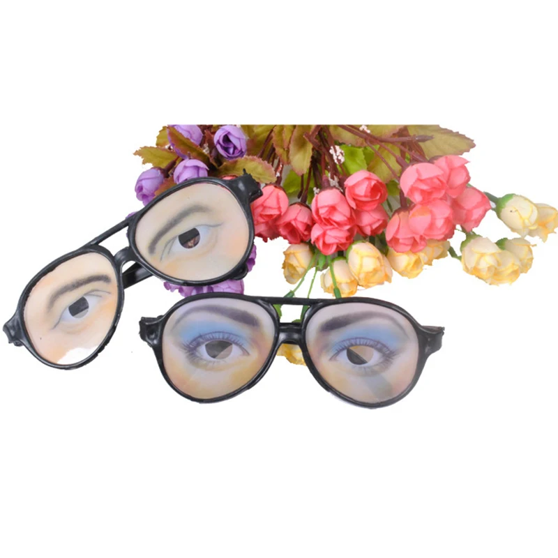 Funky Funny Glasses Christmas Halloween Joke Gift Ideal Secret Santa Present Wonky Eyes