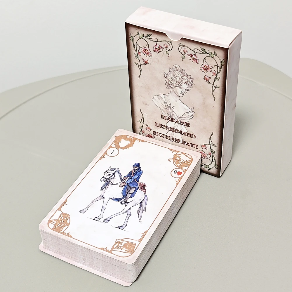 

9*6cm Signs of Fate Lenormand Deck 36 Pcs Cards and 6 Extra Cards - Rana System