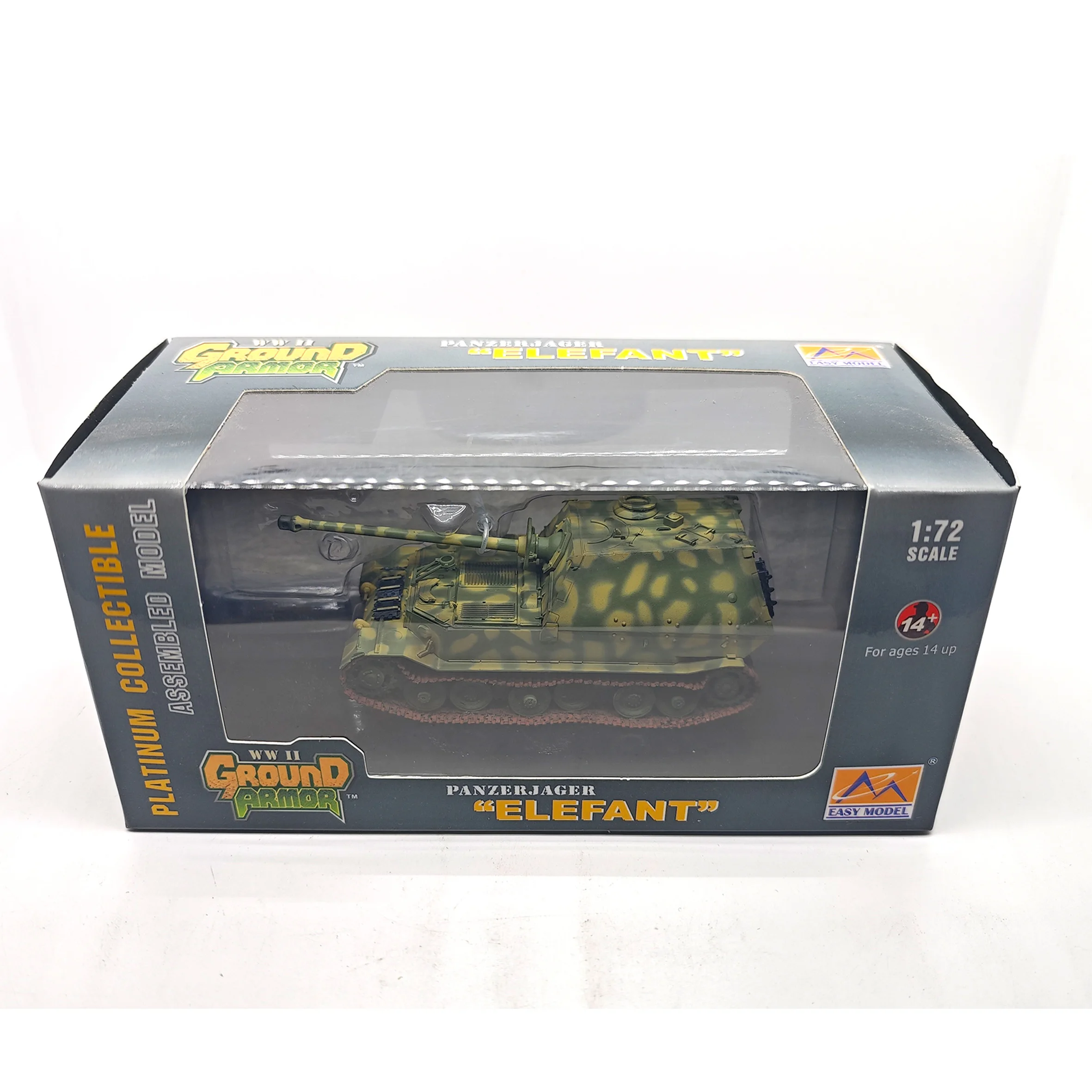 Stock 36228 1:72   German Elephant Heavy Tank Model Static Finished Model (Out of Print)