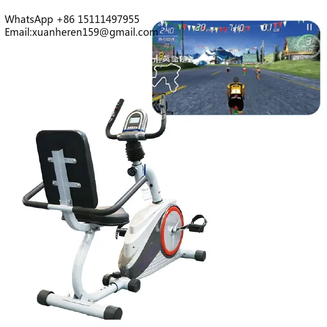VR Scene Lower Limb Rehabilitation Bike Funny Games AI Cycle Ergometry Rehabilitation Bike