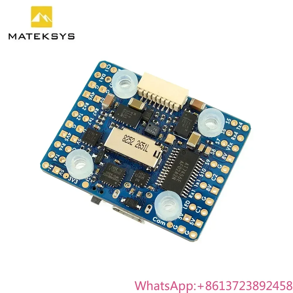 

H743-MINI V3 20x20 FC, Matek STM32H743 with ICM42688P & ICM42605, OSD Blackbox 11ch 2-8S for RC FPV Racing Drone