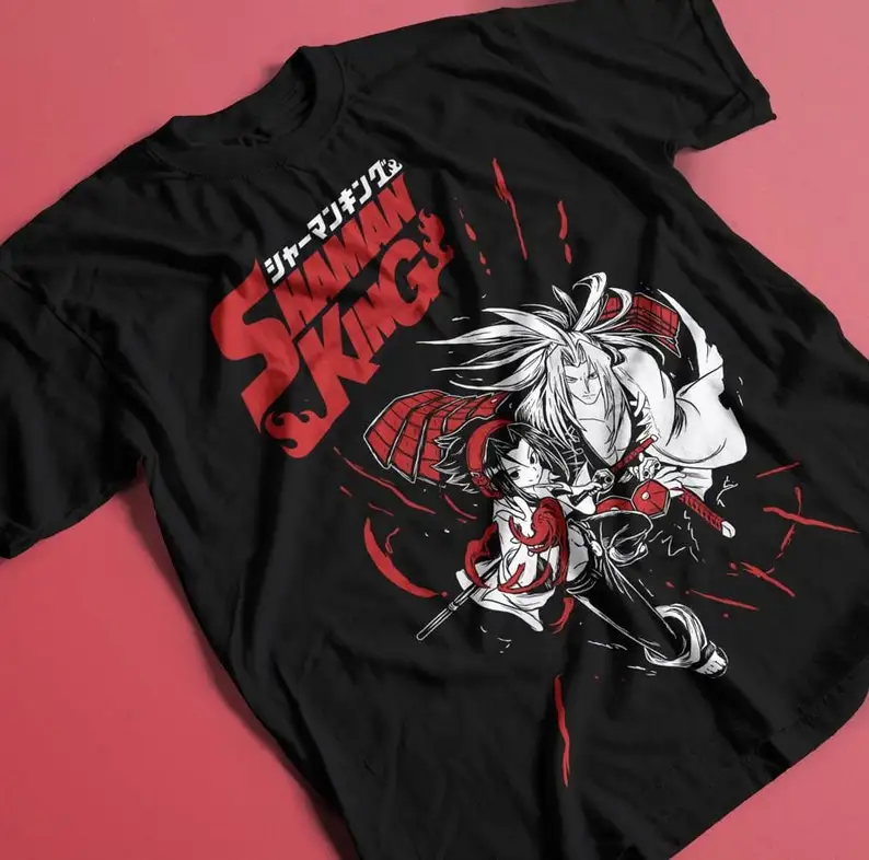 Shaman King Yoh Asakura T-Shirt, Anime Japanese