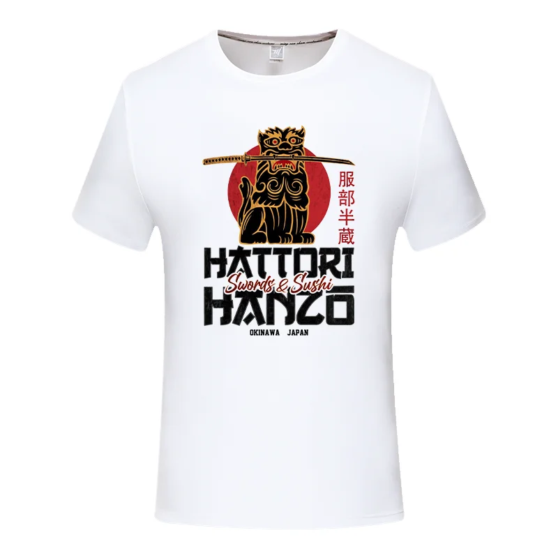 

Men Short Sleeve Hattori Hanzo japan T-shirts Casual Tees Latest Design O Neck Sweatshirts playeras para hombres t shirt y2k