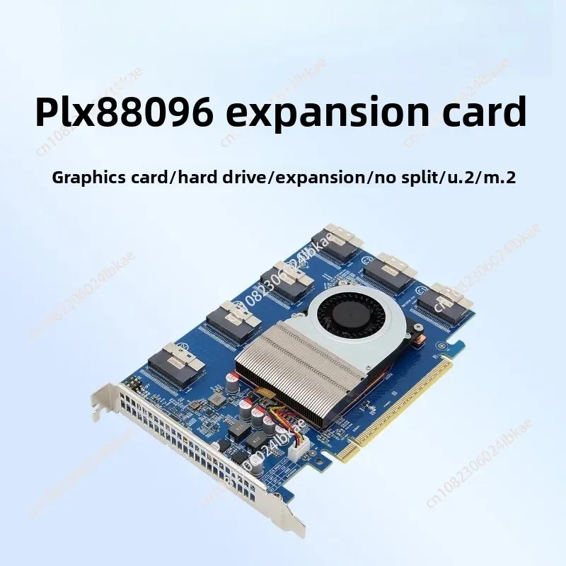 For PCIE4.0 split-free drive-free 6-10 8654 interfaces, plx88096 expansion card 1 piece