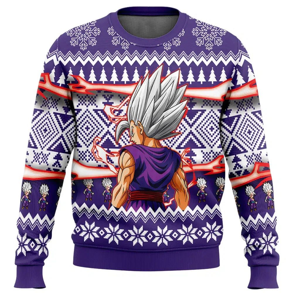 เสื้อสเวตเชิ้ตคอกลมลายการ์ตูนดราก้อนบอล Z ของแบนได สำหรับผู้ใหญ่และเด็ก เนื้อผ้านุ่ม สวมใส่สบาย ทรงหลวม เหมาะสำหรับฤดูใบไม้ร่วงและฤดูหนาว