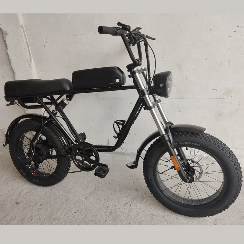 bicicleta elétrica da bateria de lítio da bicicleta 48v500w da montanha da bicicleta da neve de 20 polegadas