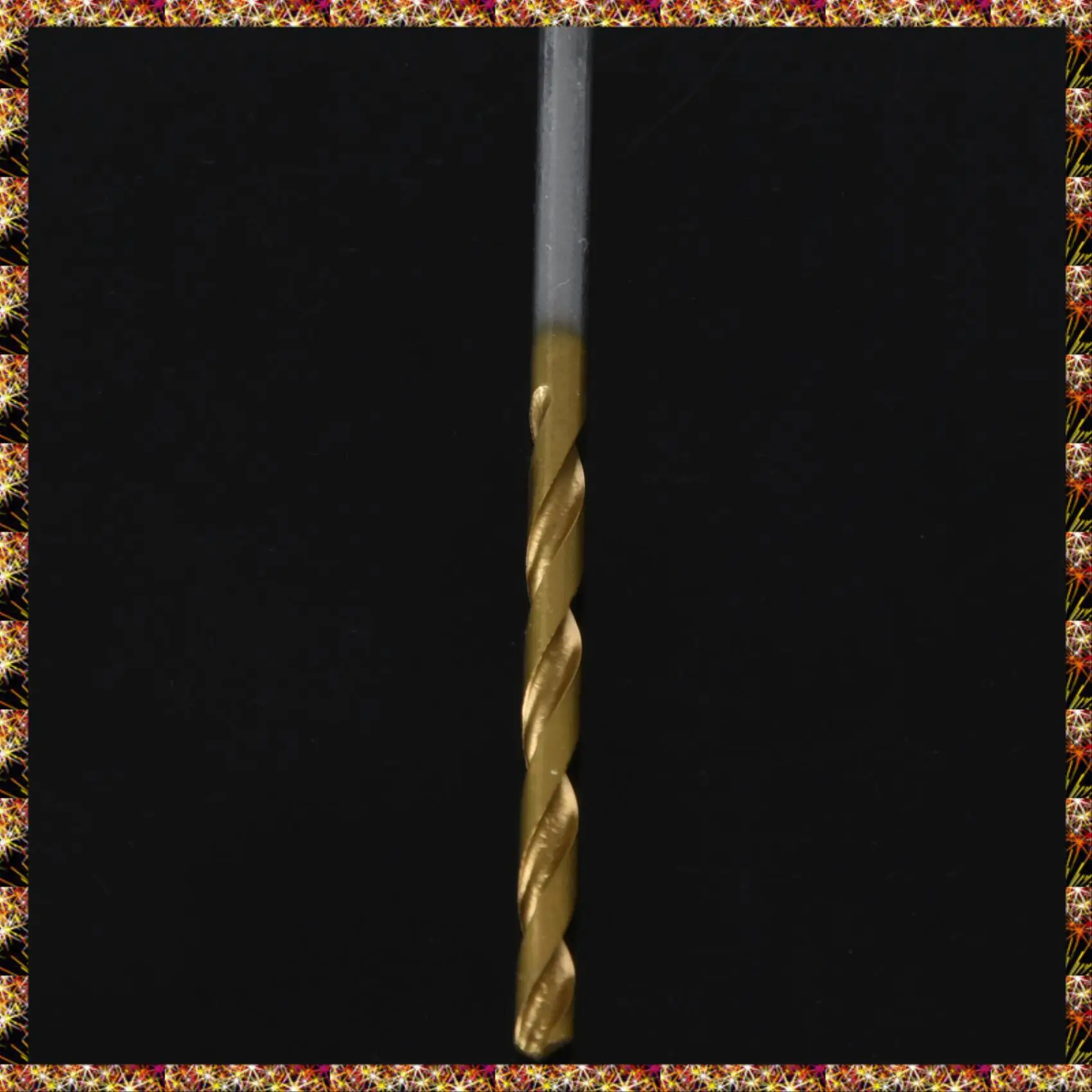 BTCL 50 Pcs Titanium Coated High Speed Steel Drill Bit Set Tool 1/1.5/2/2.5/3Mm